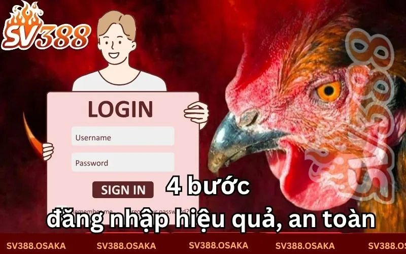 4 bước đăng nhập hiệu quả, an toàn 4 bước đăng nhập hiệu quả, an toàn